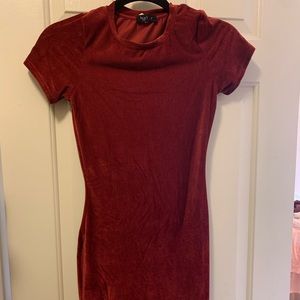 Tight short sleeve dress